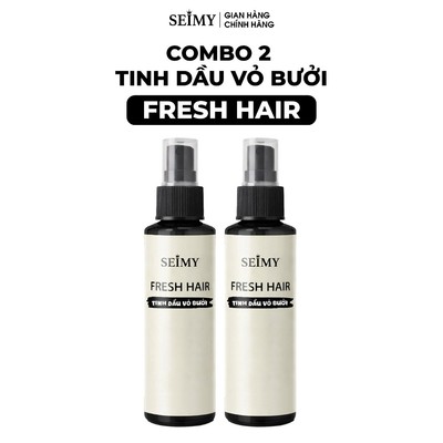Combo 2 Chai Tinh Dầu Bưởi Seimy - Fresh Hair 100ml