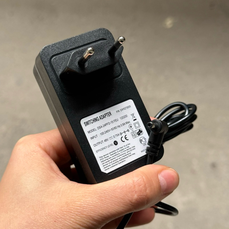 Adapter nguồn wifi Aruba 48V 0.75A dùng cho các thiết bị AP 335, Aruba 345, Aruba 535