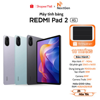 Máy Tính Bảng Xiaomi Redmi Pad 2 4/128GB Bản Dùng Sim 4G - Chính Hãng Quốc Tế - Bảo Hành 18 Tháng
