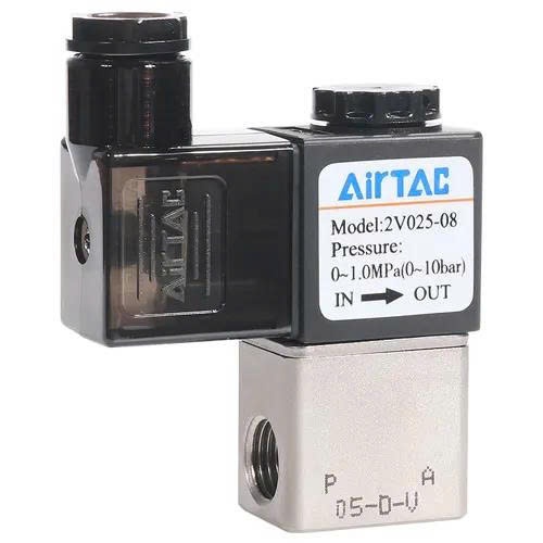 Van điện từ hai cổng 2V025-08 (Ren 1/4"~13mm) Airtac