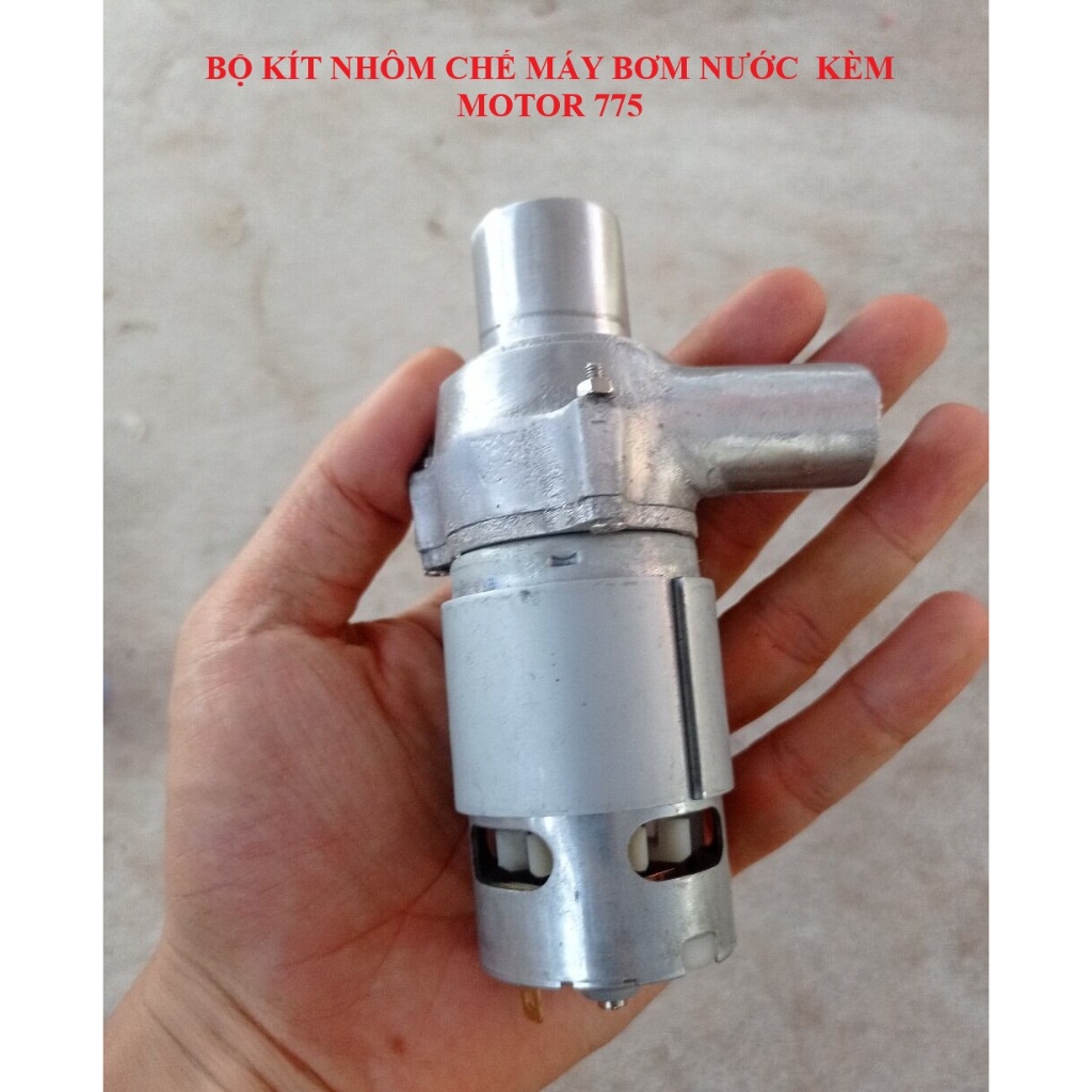 Máy bơm nước motor 775 - Bộ kít chế máy bơm nước kèm motor 775