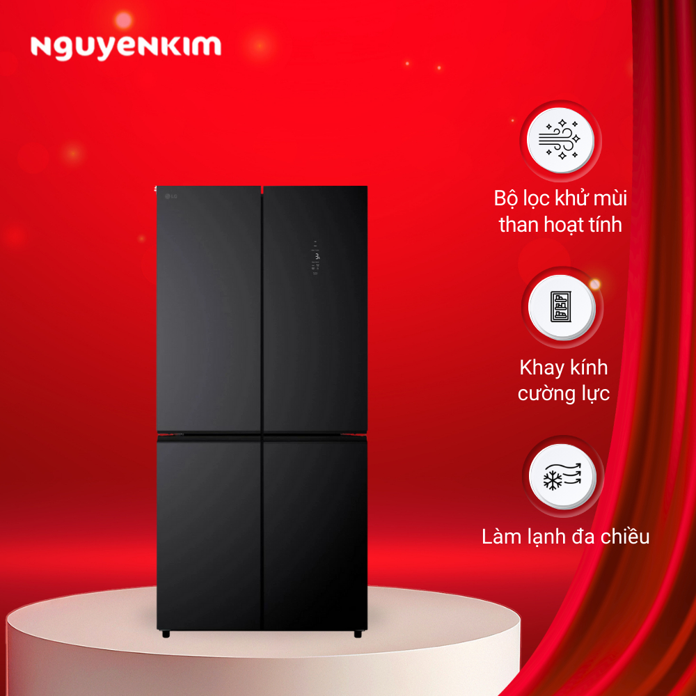 [Mới 2025] Tủ lạnh LG Inverter 502 lít F50BG