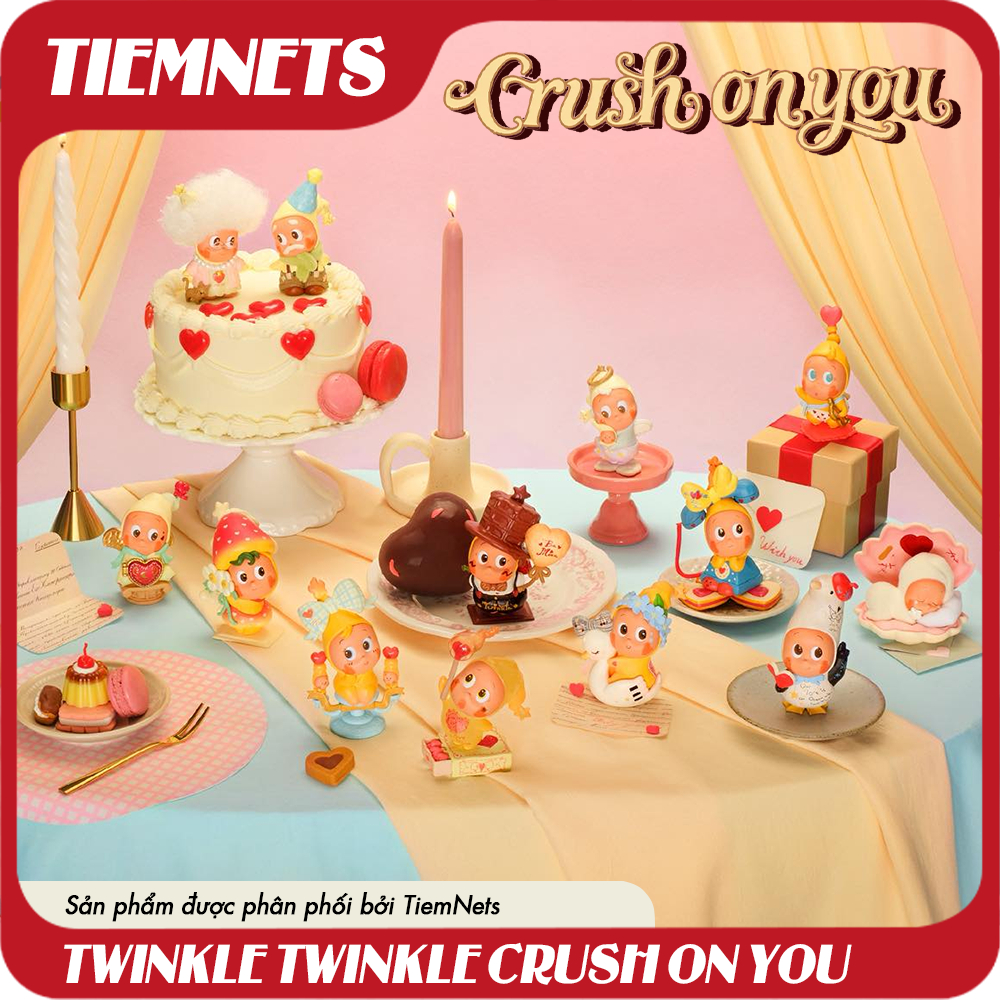 MÔ HÌNH BLIND BOX TWINKLE TWINKLE SEASON 5 - CRUSH ON YOU - POPMART