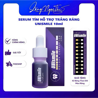 Serum Trắng Răng Unismile, Hỗ Trợ Cải Thiện Vết Ố Vàng Răng, Làm Sạch Mảng Bám Trên Răng Unikare 10ml