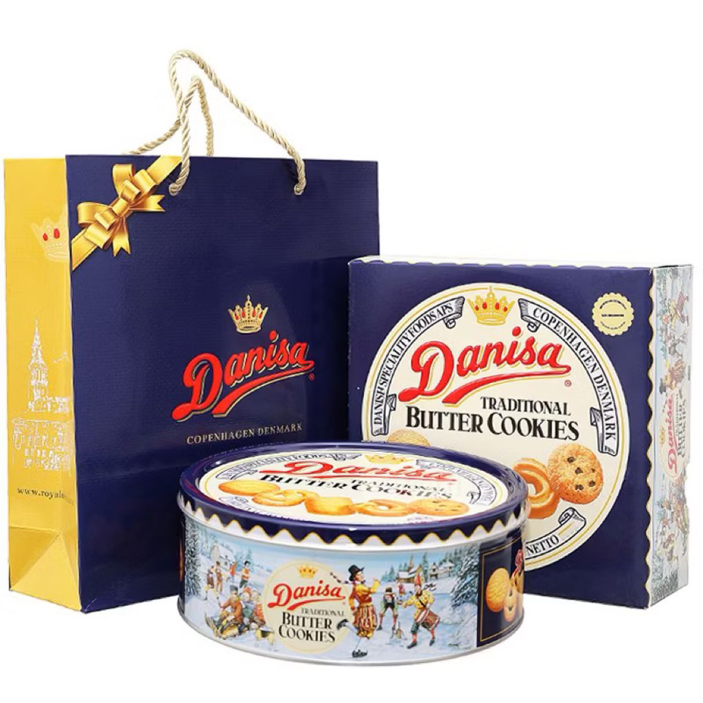 [💥SIZE ĐẠI💥] Bánh Quy Bơ Danisa Hộp Thiếc 908g - DATE MỚI