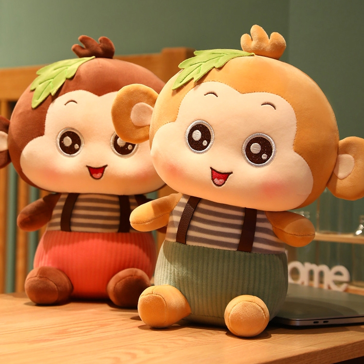 Khỉ Bông Mặc Yếm Mềm Mịn - Big City Bear