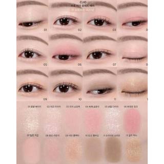 CÓ BILL - Phấn mắt CLIO Pro Eye Palette màu 11 shopping cheese /  ROSE CRUSH