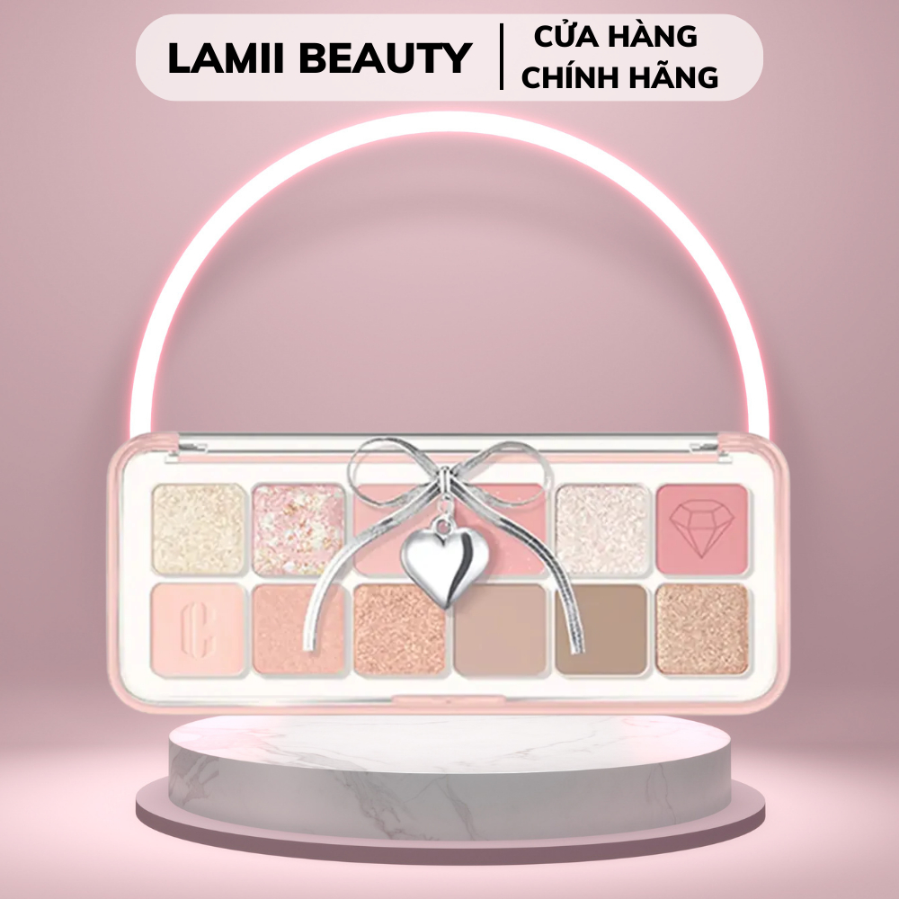 CÓ BILL - Phấn mắt CLIO Pro Eye Palette màu 11 shopping cheese /  ROSE CRUSH