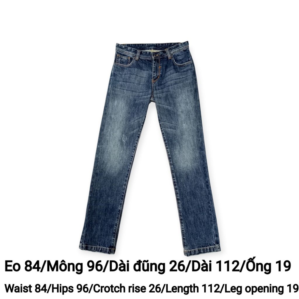 HDM 2HAND: MEN'S PRE OWNED PRADA MILANO TAPERED FIT JEANS