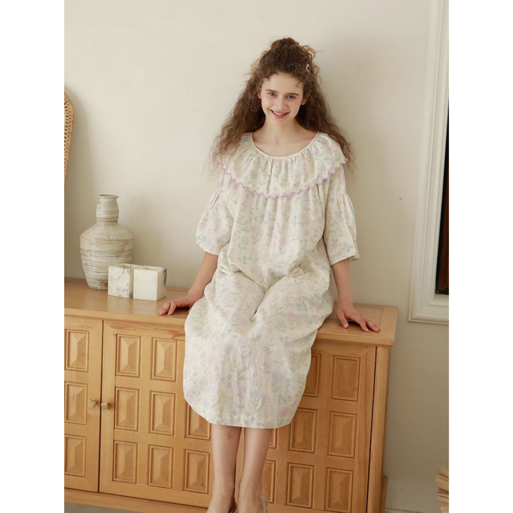 After Bath - Váy Mặc Nhà Fairy Ruffle Nightie - NG012