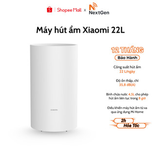 Máy hút ẩm thông minh Xiaomi Smart Dehumidifier 22L / 13L Hàng Chính Hãng- Độ ồn thấp - Khóa trẻ em