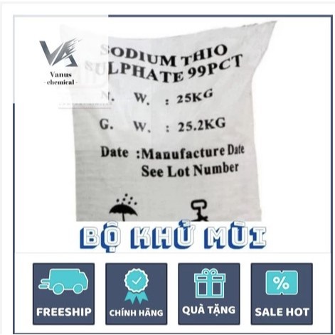 Bột khử mùi Javel, bột Trung hòa Javel Thiosulphate, gói 500g, 1000g