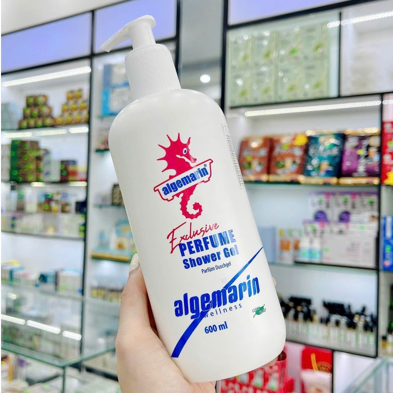 Sữa Tắm Cá Ngựa Algemarin Exclusive Perfume Shower Gel 600ml.