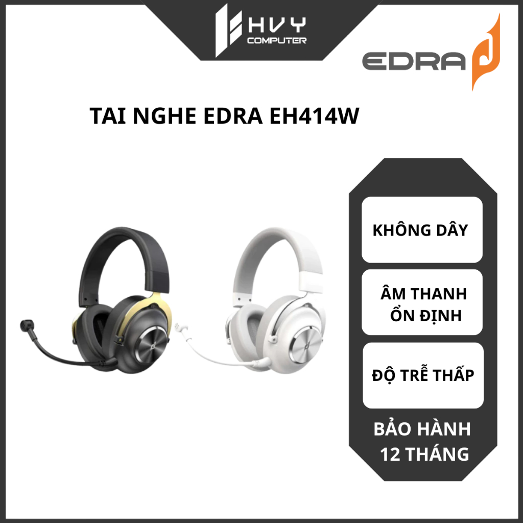 Tai nghe không dây EDRA EH414W - Hàng chính hãng