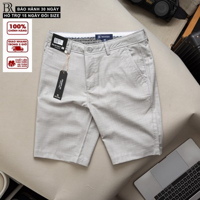 Quần short Spring Premium vải viscose Cao Cấp mềm mịn thoáng mát, chống nhăn  - Bravery