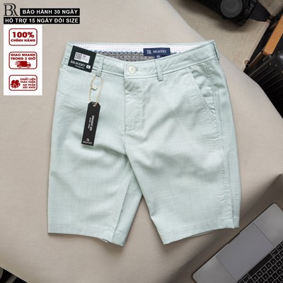 Quần short Spring Premium Mint vải viscose Cao Cấp mềm mịn thoáng mát, chống nhăn  - Bravery
