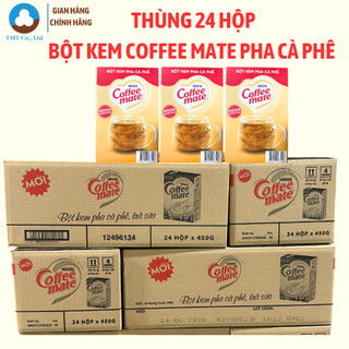 Thùng 24 hộp Bột kem pha cà phê Coffee Mate 450g