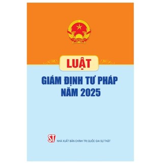 Sách Luật Giám định tư pháp năm 2025