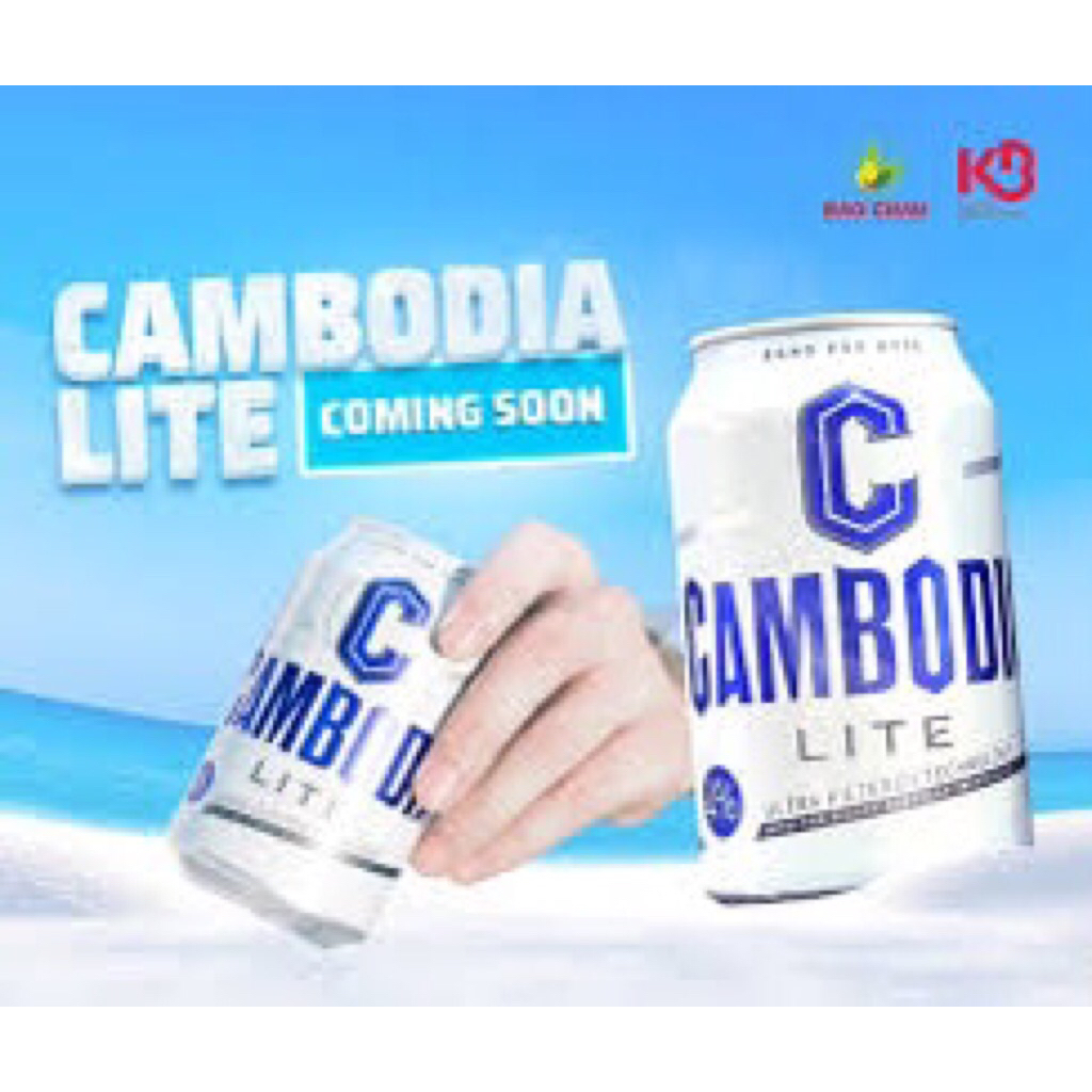 thùng 24 lon bia Campuchia 330ml