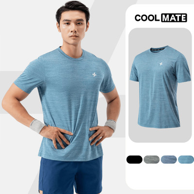 [MUA 2 GIẢM 5%]Áo thun thể thao Melange Exdry thấm hút khoáng khí nhanh khô, áo pickleball, tennis Coolmate