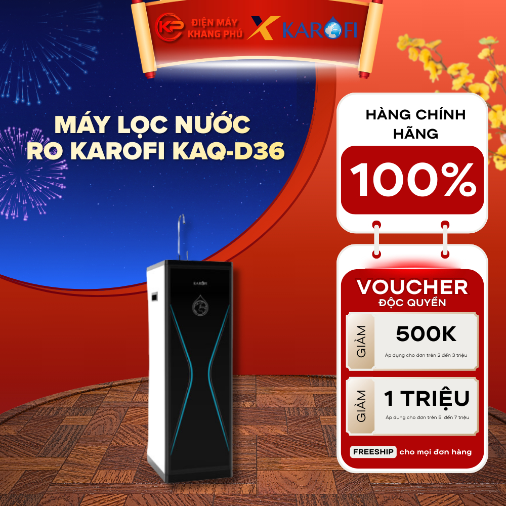 Máy Lọc Nước RO Karofi KAQ-D36