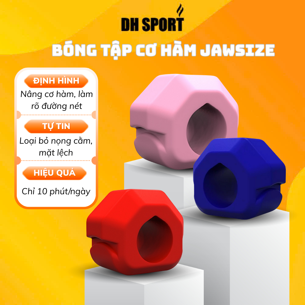Bóng Tập Cơ Hàm Jawsize Chính Hãng, Dụng Cụ Tập Chewing, Mewing - Hạnh Sport