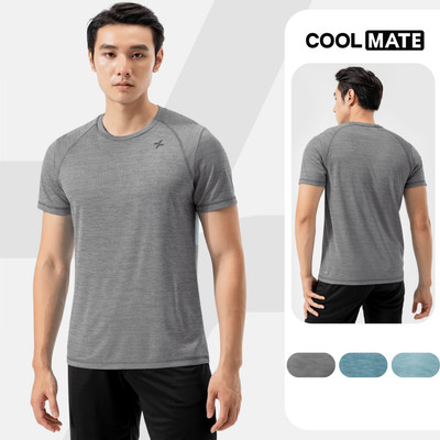 [MUA 2 GIẢM 5%]Áo thun thể thao Mesh Exdry thấm hút nhanh khô thoáng khí, áo đa năng tập gym, pickleball Coolmate