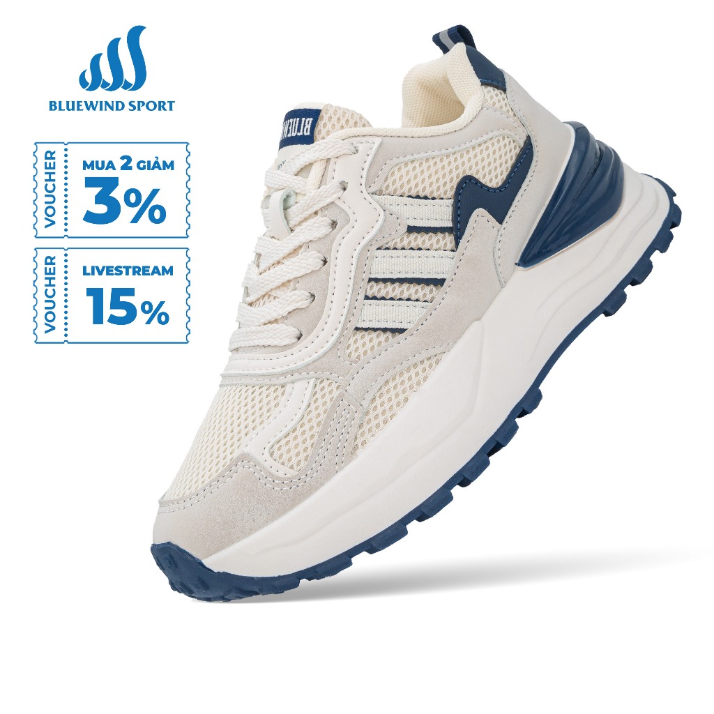 Giày Thể Thao Nữ Bluewind Đế Cao 5cm Tôn Dáng Thoáng Khí, Phù Hợp Đi Học, Đi Chơi 68862