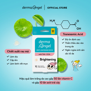 Combo 4 Miếng Dán Mụn DermaAngel - Spot Lightening Patch 12