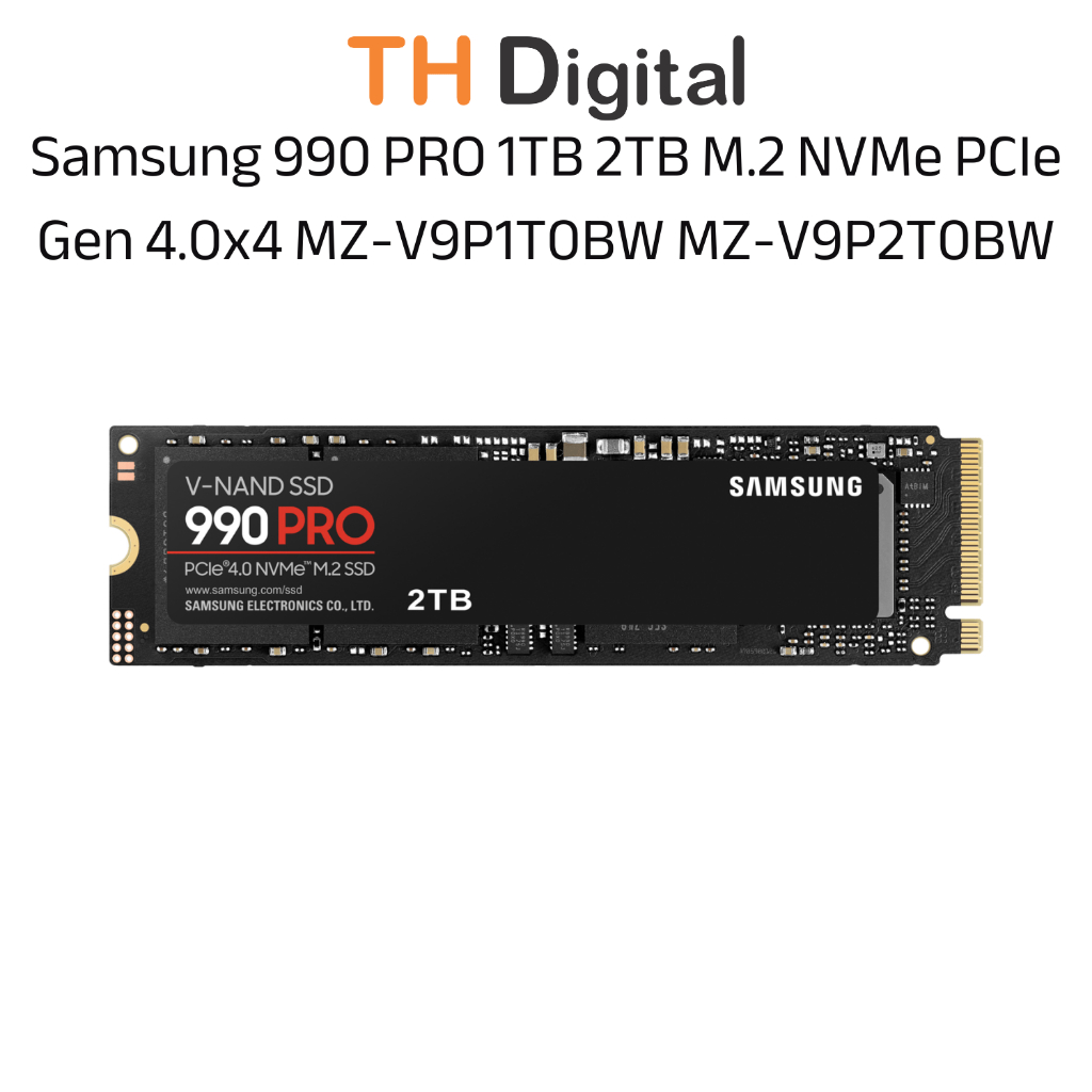 SSD Samsung 990 PRO 1TB 2TB M.2 NVMe PCIe Gen 4.0x4 MZ-V9P1T0BW MZ-V9P2T0BW - Hàng chính hãng