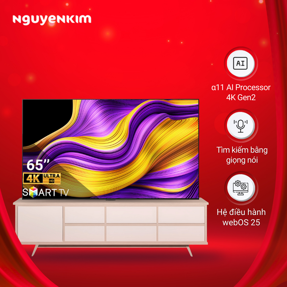 Smart Tivi OLED LG 4K 65 inch OLED65G5PSA