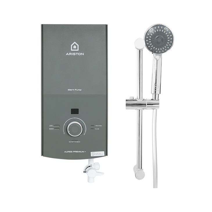 Máy nước nóng trực tiếp Ariston AURES PREMIUM+ 4.5P (có bơm)