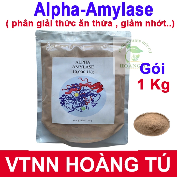 Enzyme Amylase Xử Lý Đáy Ao Tôm Cá – 1kg