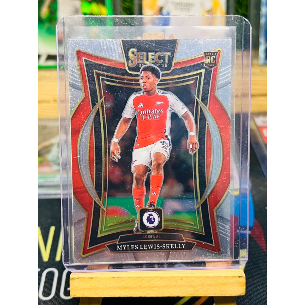 Thẻ bóng đá Myles Lewis Skelly Arsenal RC Terrace Panini Select EPL 2024/25