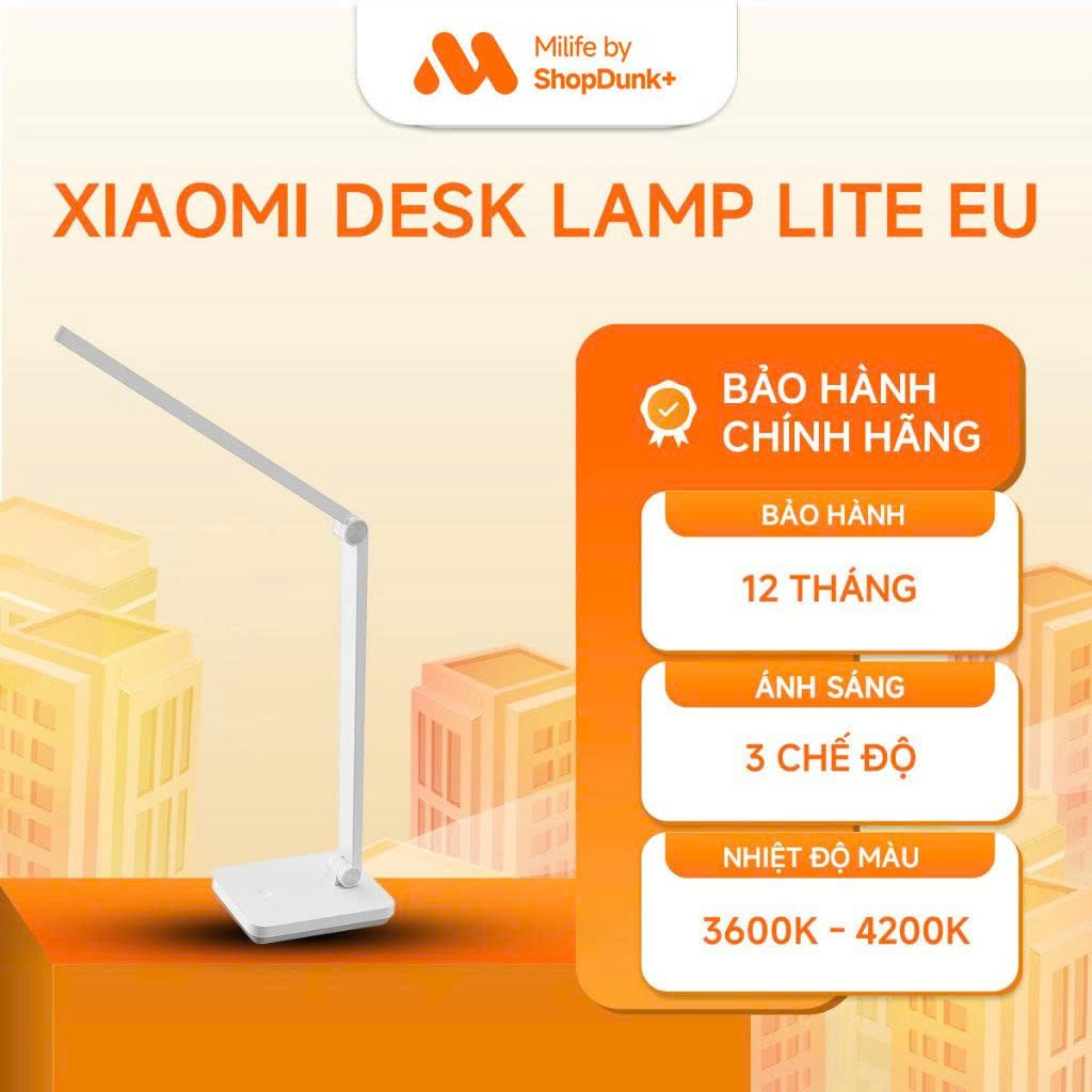 Đèn Bàn Thông Minh Mi LED Desk Lamp Lite EU Chính Hãng BH 1 Năm