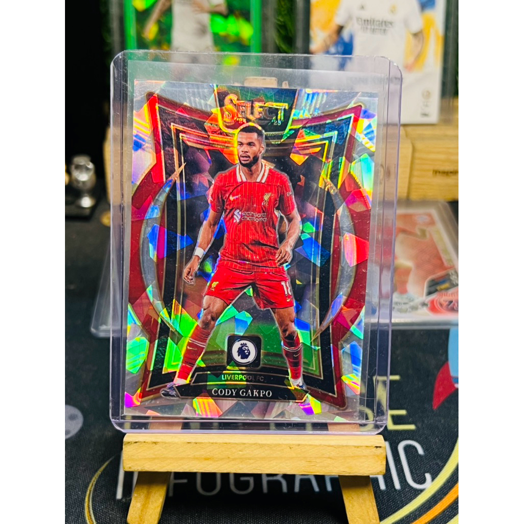 Thẻ bóng đá Cody Gakpo Liverpool Terrace Iced Panini Select EPL 2024/25