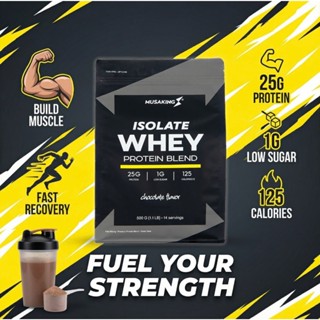 Bột Sữa Tăng cơ Whey Isolate Musaking túi 500g