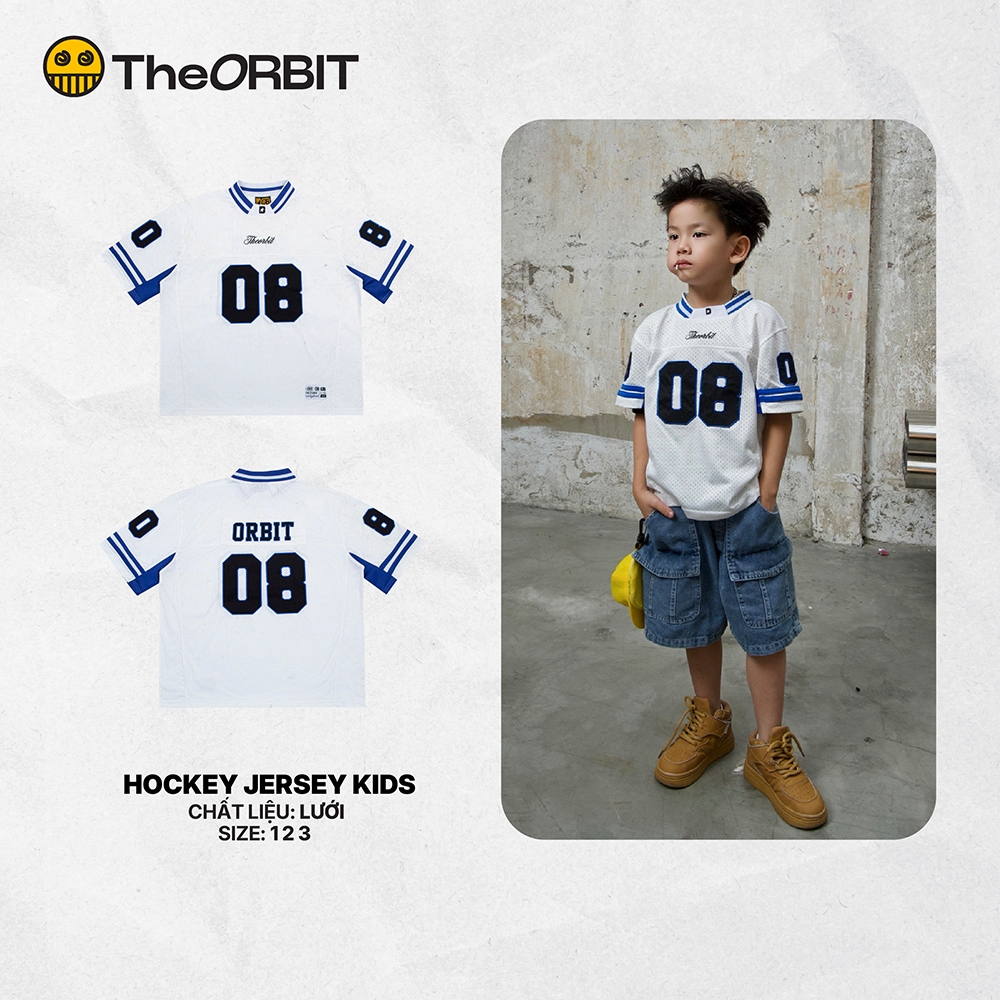 Áo Jersey bé trai bé gái The ORBIT HOCKEY JERSEY KID- Local Brand Chính Hãng
