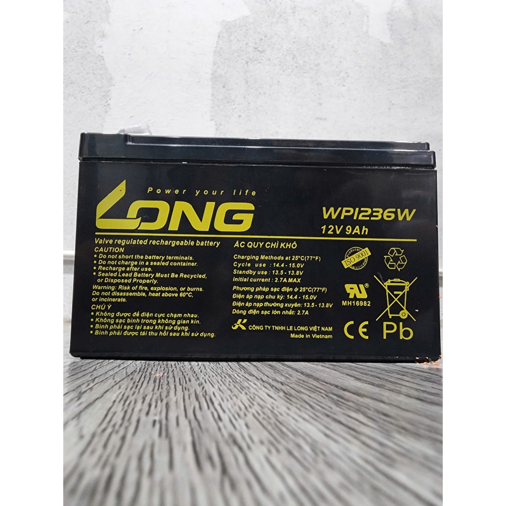 Bình Long WP1236W (12V-9AH)