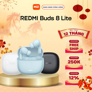 Tai Nghe Bluetooth Xiaomi Redmi Buds 8 Lite hỗ trợ bộ lọc tiếng ồn chủ động - Bảo hành 12 tháng