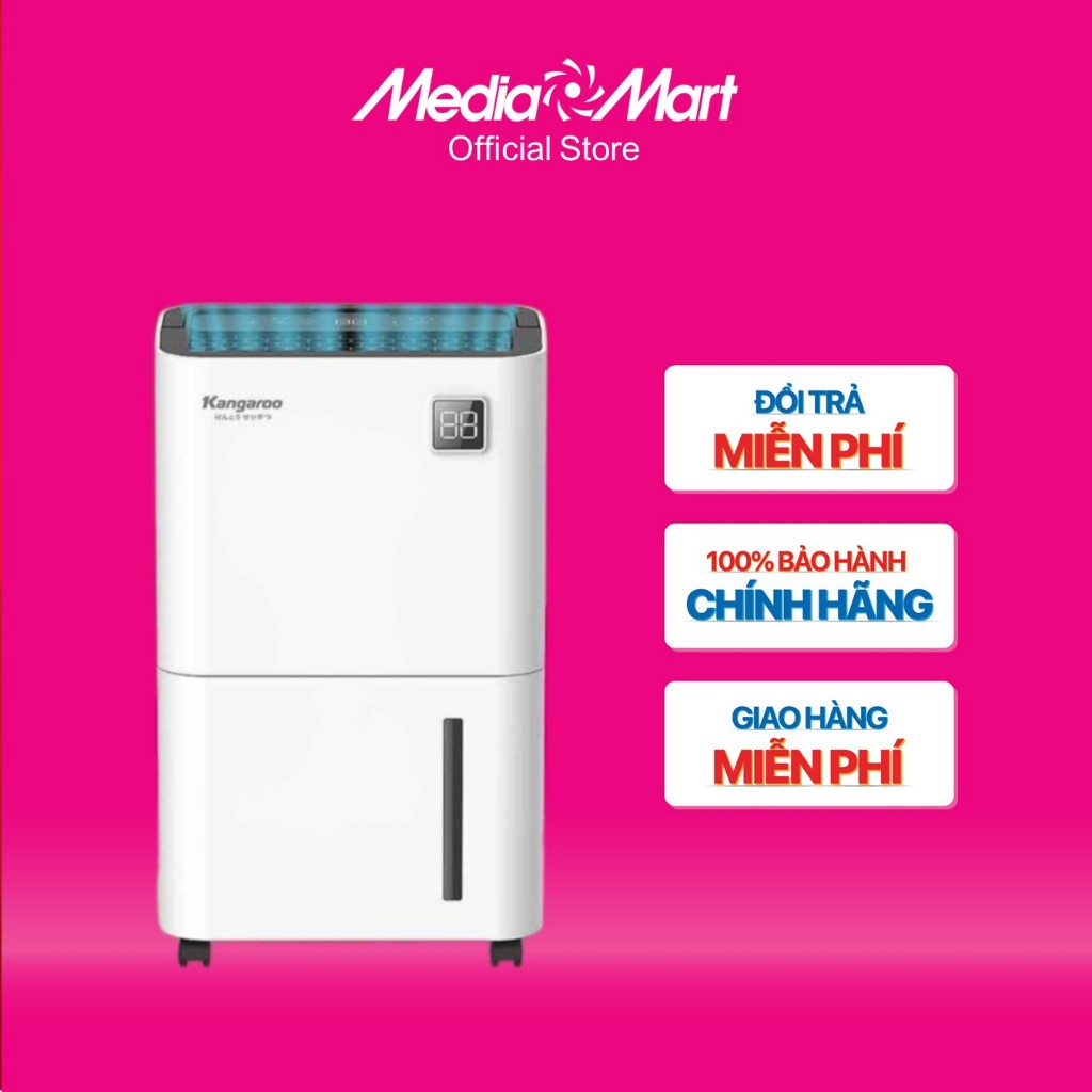 [MM.Online-Ship 0đ] Máy hút ẩm điện tử 16L Kangaroo KGDH16