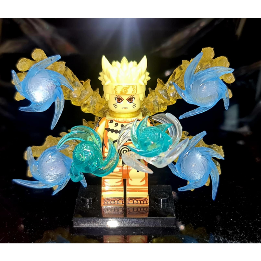 Lego custom nhân vật Naruto cửu vĩ hình