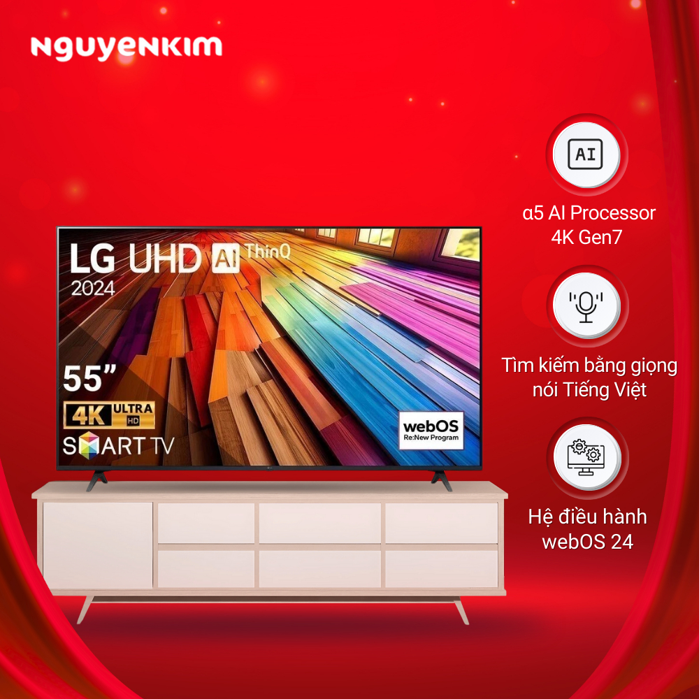 Smart Tivi LED LG 4K 55 inch 55UT8050PSB