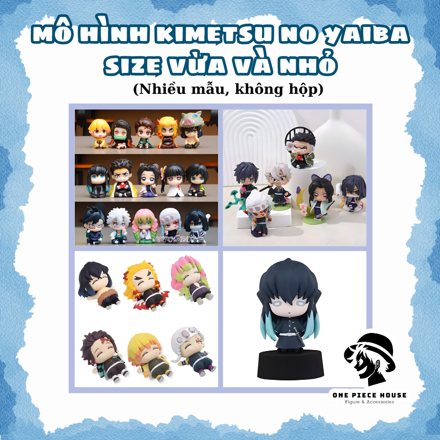 Mô Hình Anime Kimetsu no Yaiba size vừa và nhỏ, Mô Hình Anime (Đọc Mô Tả)