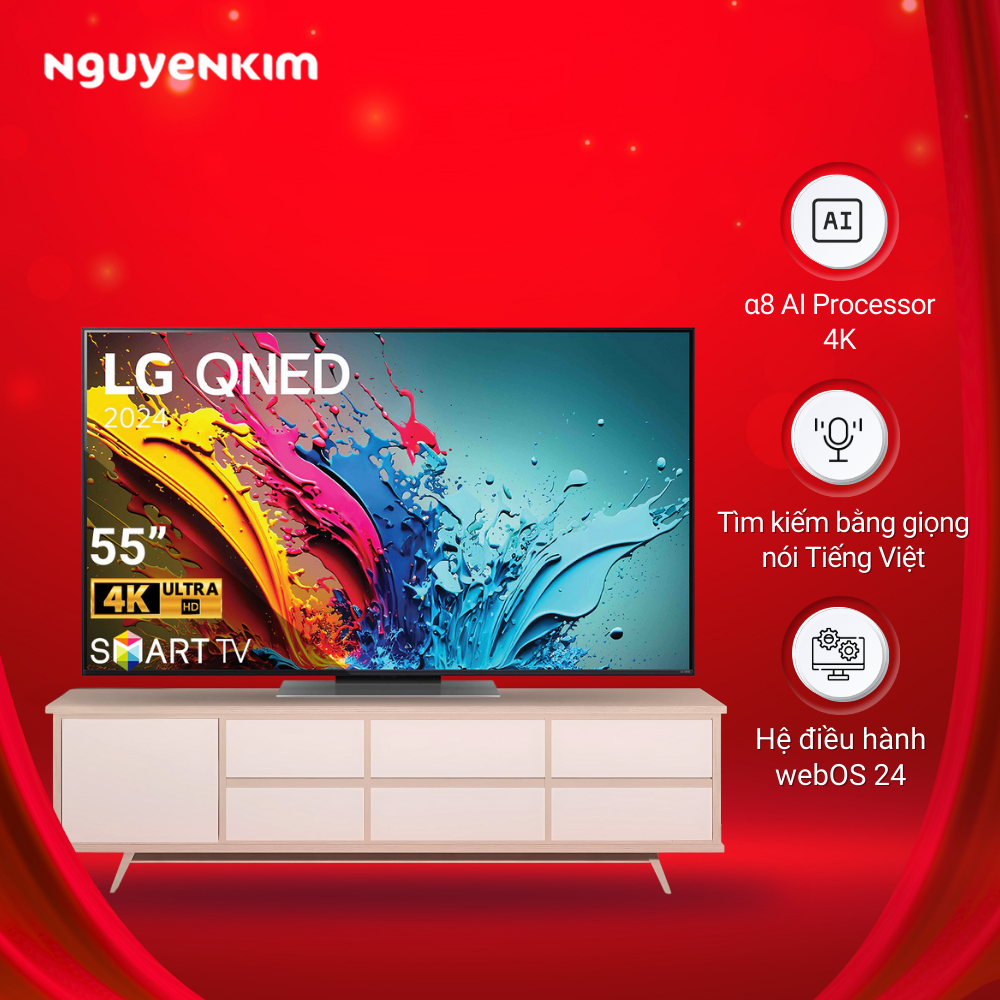 Smart Tivi QNED LG 4K 55 inch 55QNED86TSA