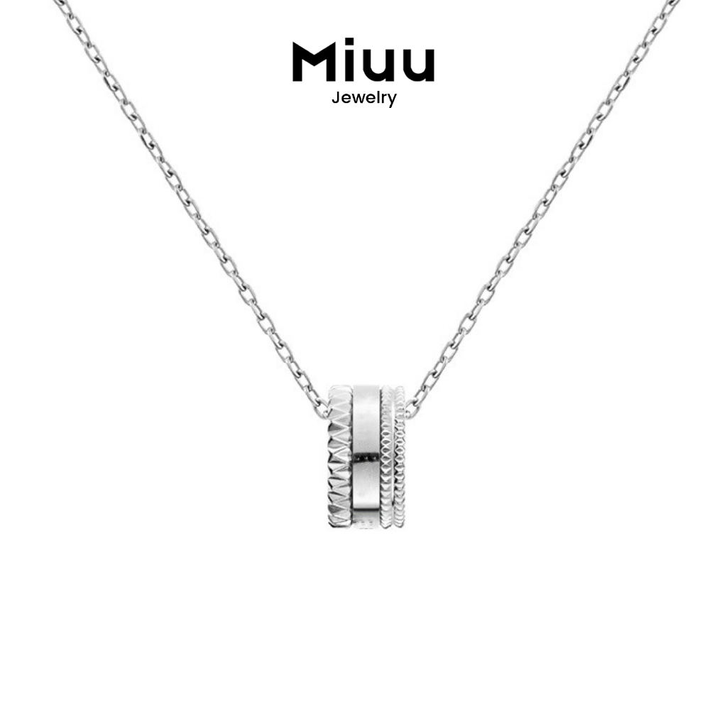 Dây chuyền unisex Lovin, vòng cổ nam nữ Miuu Jewelry LOV 04