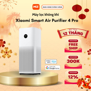 Máy Lọc Không Khí Xiaomi Smart Air Purifier 4 Pro ion lọc 35-60m² - Chính hãng bảo hành 12 Tháng