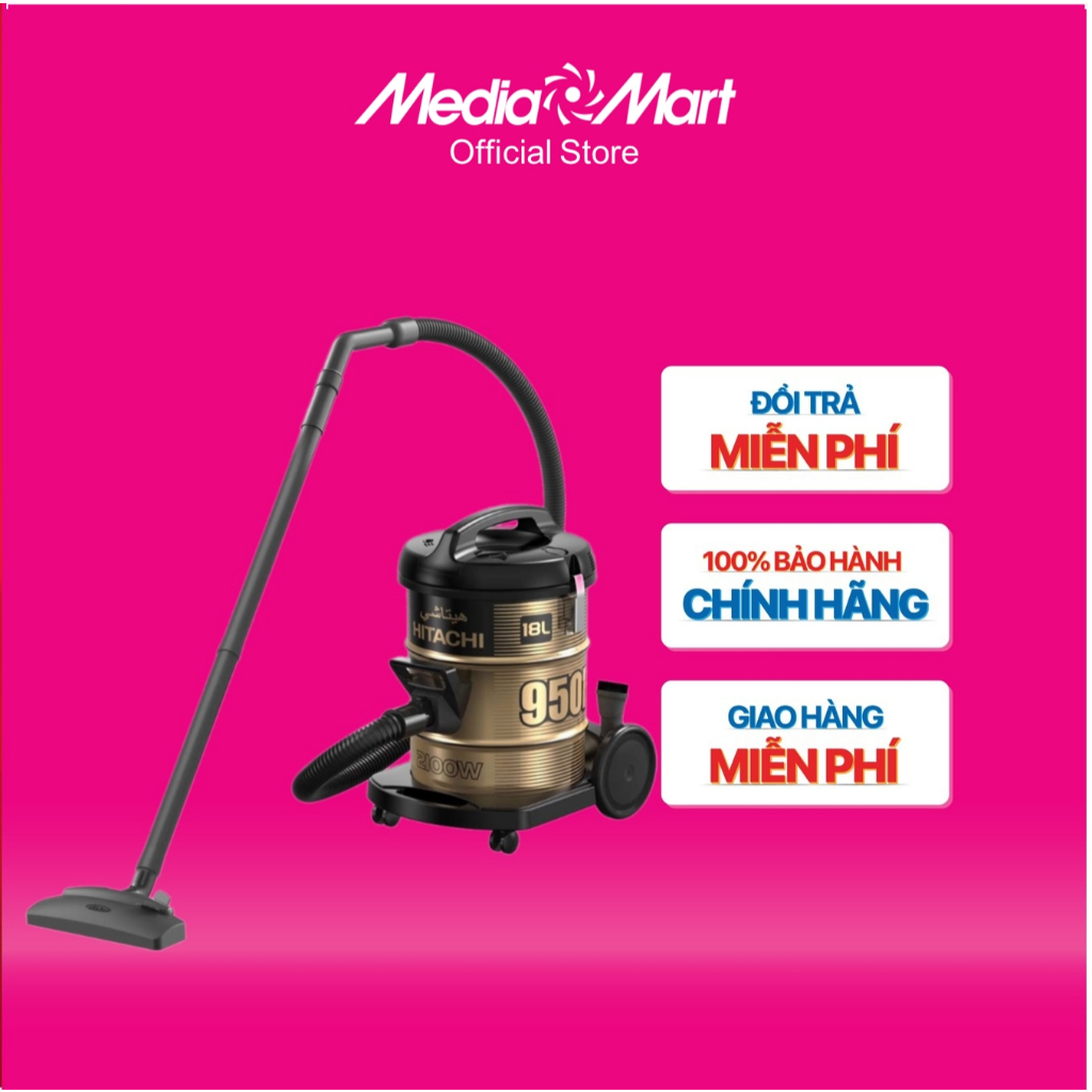 [MM.Online-Ship 0đ] Máy hút bụi công nghiệp Hitachi CV-950Y/F- Thailand