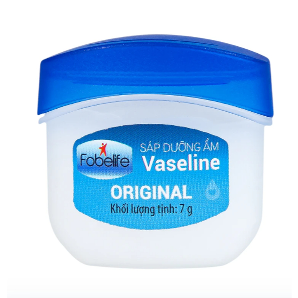 Sáp dưỡng ẩm Vaseline Original Fobelife giữ ẩm, bảo vệ da khô, nứt nẻ (7g)