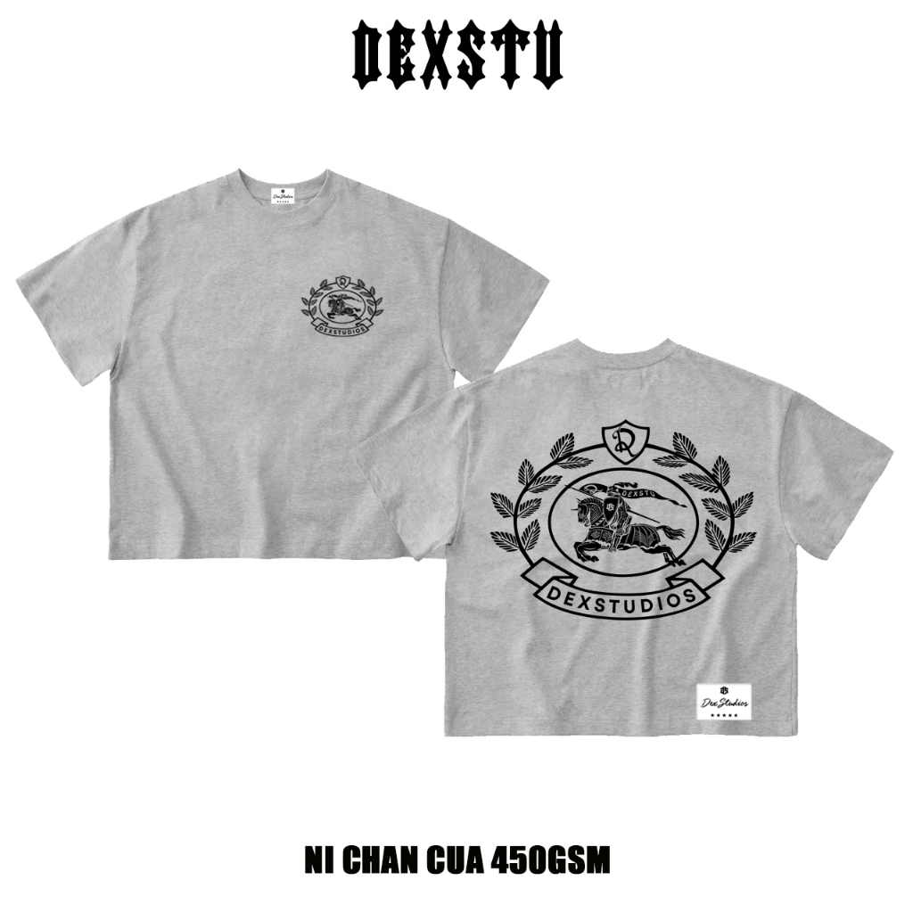 Áo Thun Nam Nữ "HORSE" Form Boxy - DEXSTU - Cotton 280GSM Unisex